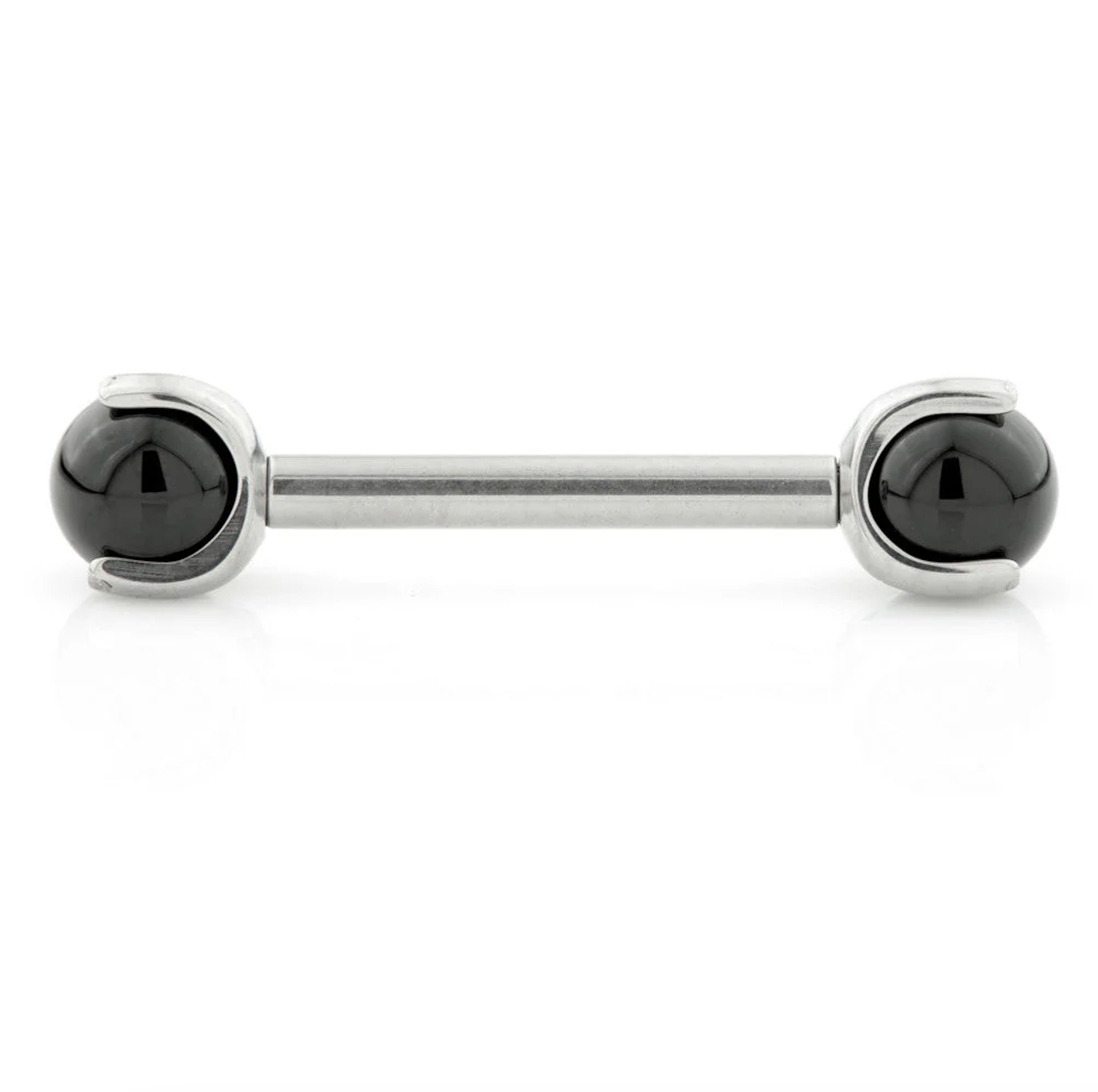 internally-threaded-titanium-bar-with-black-agate-stones